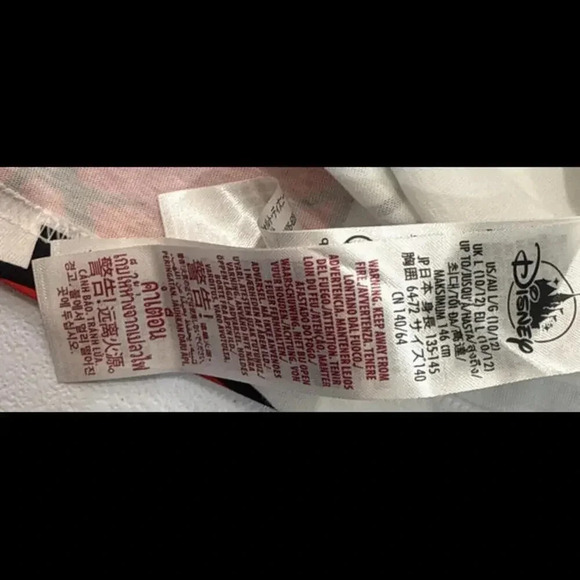 Walt Disney World Mickey Mouse Front Back Shirt Kids NWOT Rare Sold Out - Picture 14 of 15